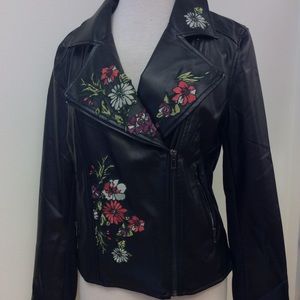 Faux Leather Jacket
